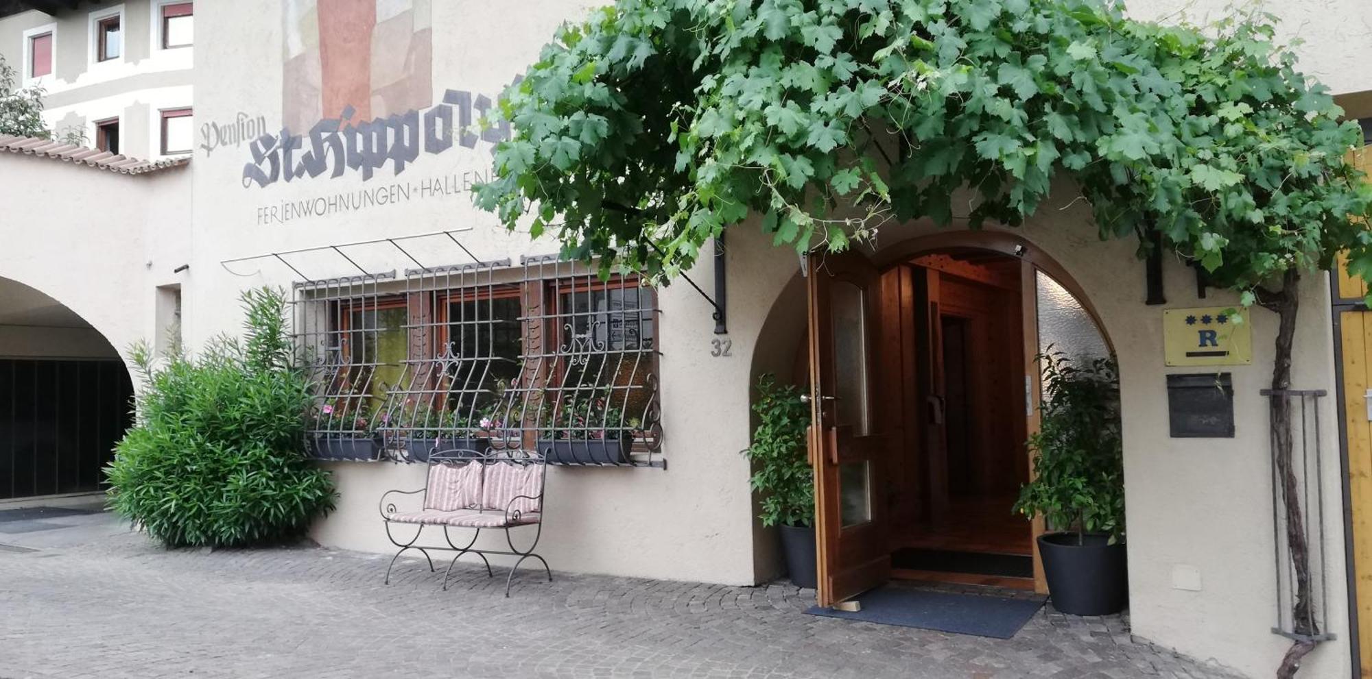 Ferienwohnungen St Hippolyt Mit Hallenbad Lagundo Extérieur photo